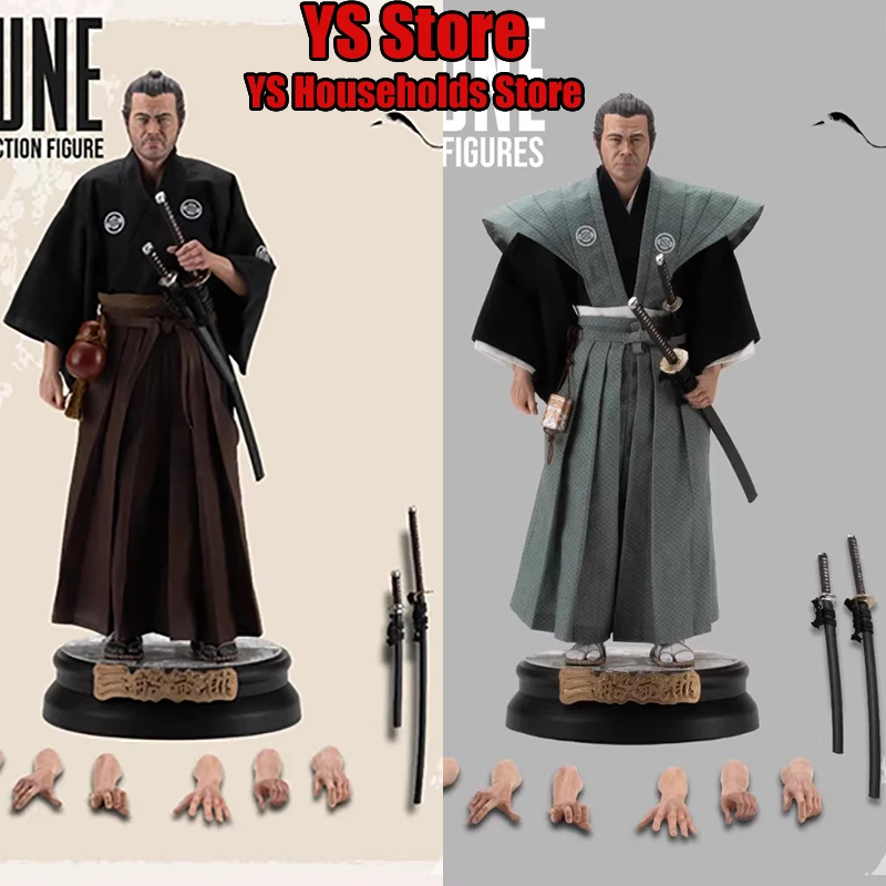 Infinite 1/6 TOSHIRO MIFUNE Japanese SAMURAI Cloth Action Figure Movie Ronin Man Actor Delicate 12