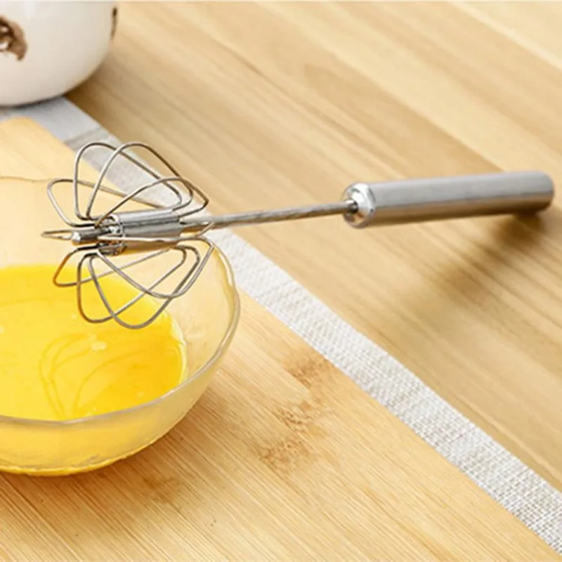 الفولاذ المقاوم للصدأ خفقت دليل اثارة عصا كريم زبدة الخفق أدوات شبه التلقائي أدوات المطبخ الخبز #3