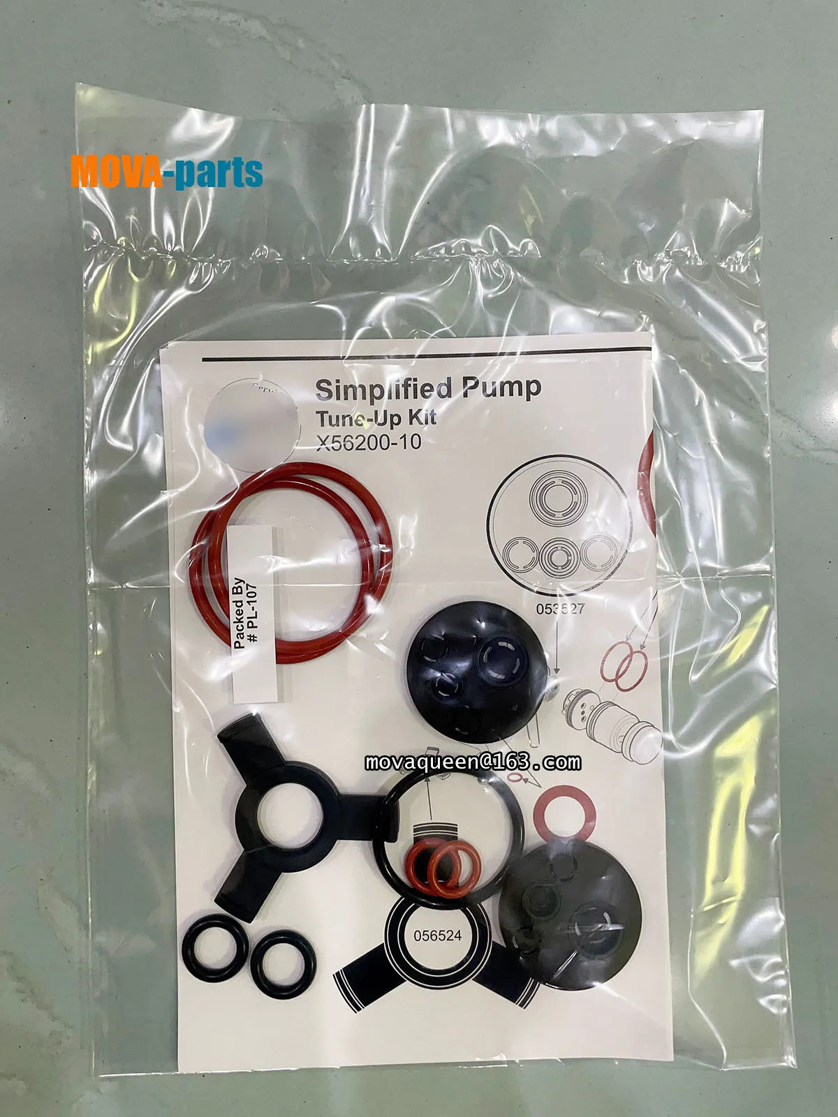 Accessori per macchine per gelato X56200-10 Kit di strumenti di riparazione per parti della pompa per la sostituzione di Taylor C712 C708 C716