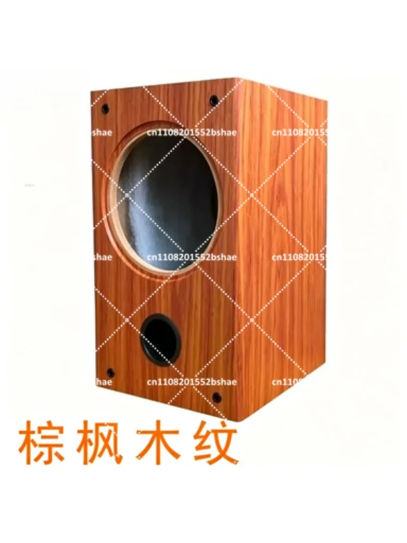 8 Inch Empty Wood Speaker Cabinet DIY Enclosure for Full Range Coaxial Drivers Home Car Audio