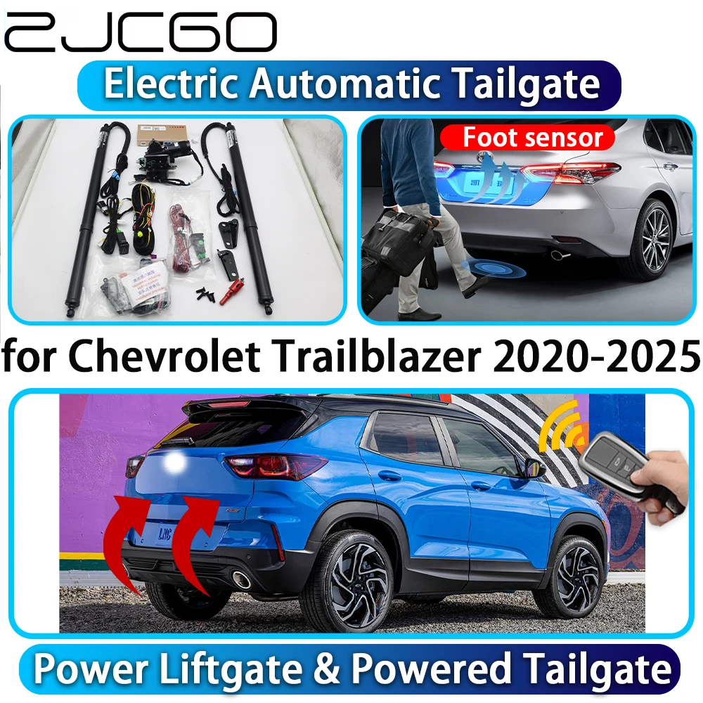 

ZJCGO for Chevrolet Trailblazer 2020-2025 Automatic Power Liftgate Powered Tailgate Intelligent System Trunk Control Lift Kit
