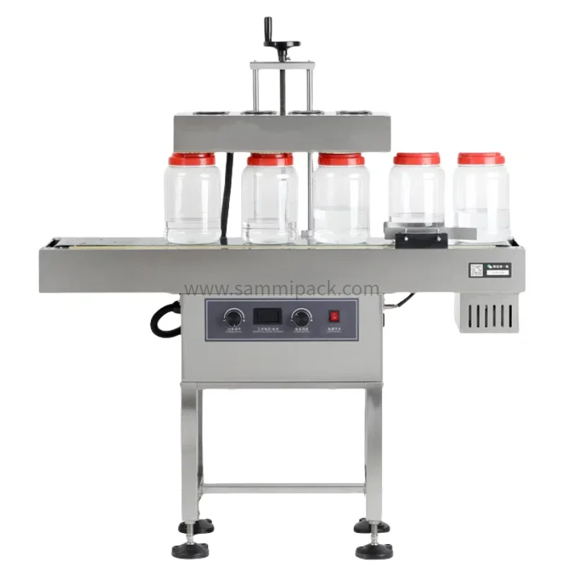 LGYF-1900 Stainless Steel Automatic Continuous Bottle Sealer Aluminum Foil Induction Sealing Machine Sealing 20-60MM/60-150MM