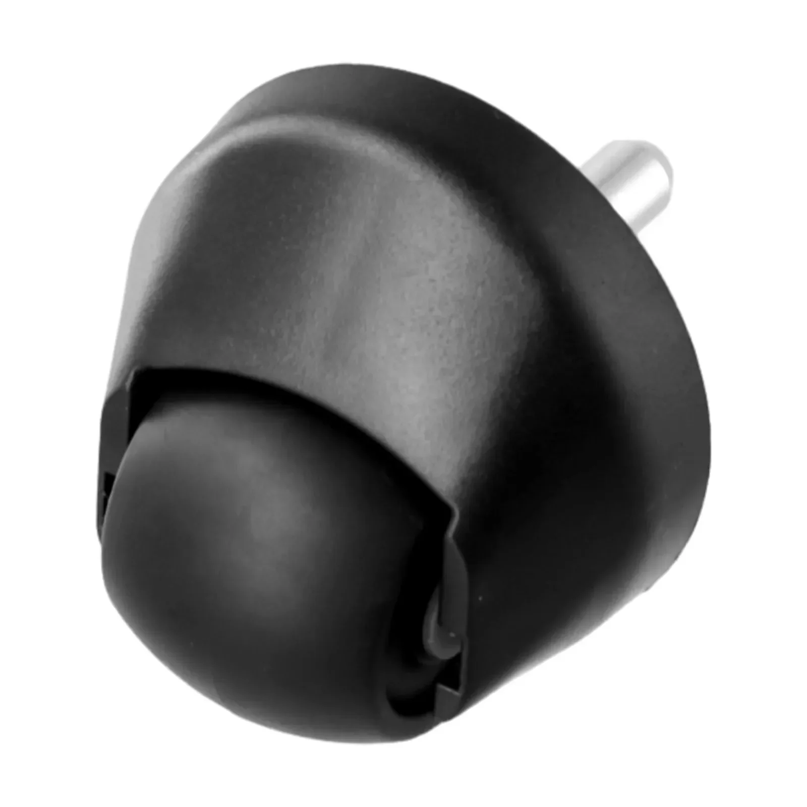 For WVCR200S Front Wheel Caster Home Cleaning Black Color Black Easy Installation High Quality Stable Insertion