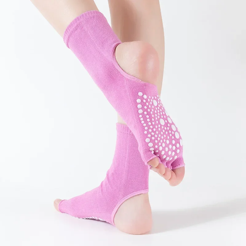 New Yoga Socks Korean Five Finger Split Toe Anti Slip Dew and Anti Slip Adhesive Socks Women