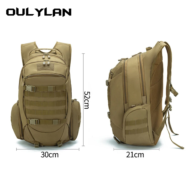 55L Tactics Backpack High Capacity Camping Backpacks Outdoor Army Camouflage Shoulder Bag Multifunction Fashion