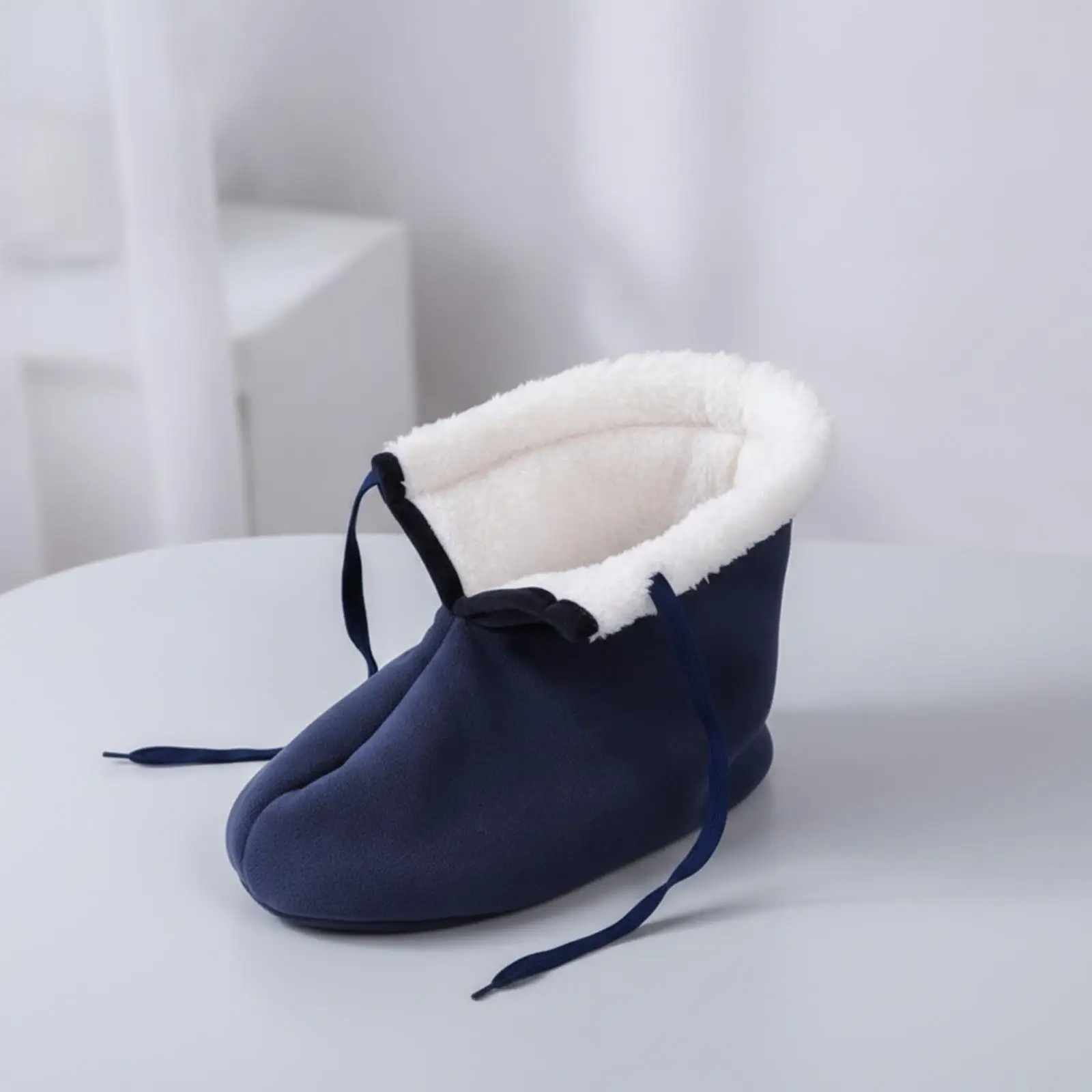 Cozy Leg Warmer for Foot Cast Cover with Fleece Lining Ankle Support for Post Injury Indoor Comfort