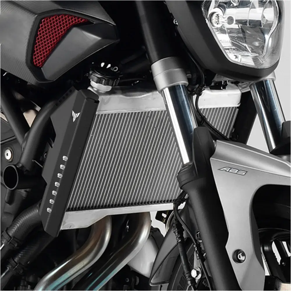 Motorcycle Aluminum Radiator Side Cover Parts For Yamaha MT07 FZ07 MT 07 FZ 07 MT-07 FZ-07 2013 2014 2015 2016 2017 Accessories