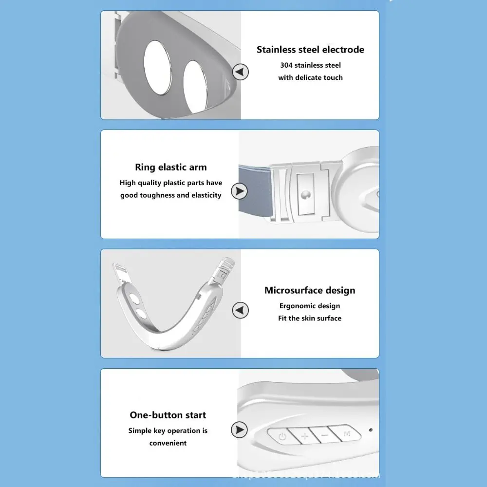 Urządzenie do podnoszenia narzędzi Instrument wyszczuplający twarz Mikroprądowy instrument do formowania twarzy Instrument kosmetyczny Instrument V-Face
