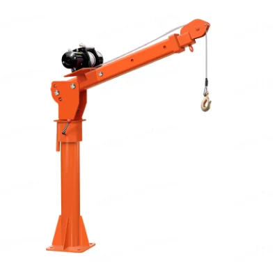 Car crane Household small 2v24v electric hoist hoist 500kg loading and unloading car crane