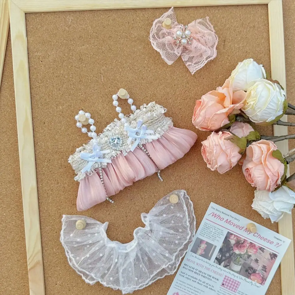 

Lolita Dress 20cm Cotton Doll Clothes Wedding Dress Princess Skirt Idol Doll Clothes DIY Clothing Dress Up Plush Toy Clothes