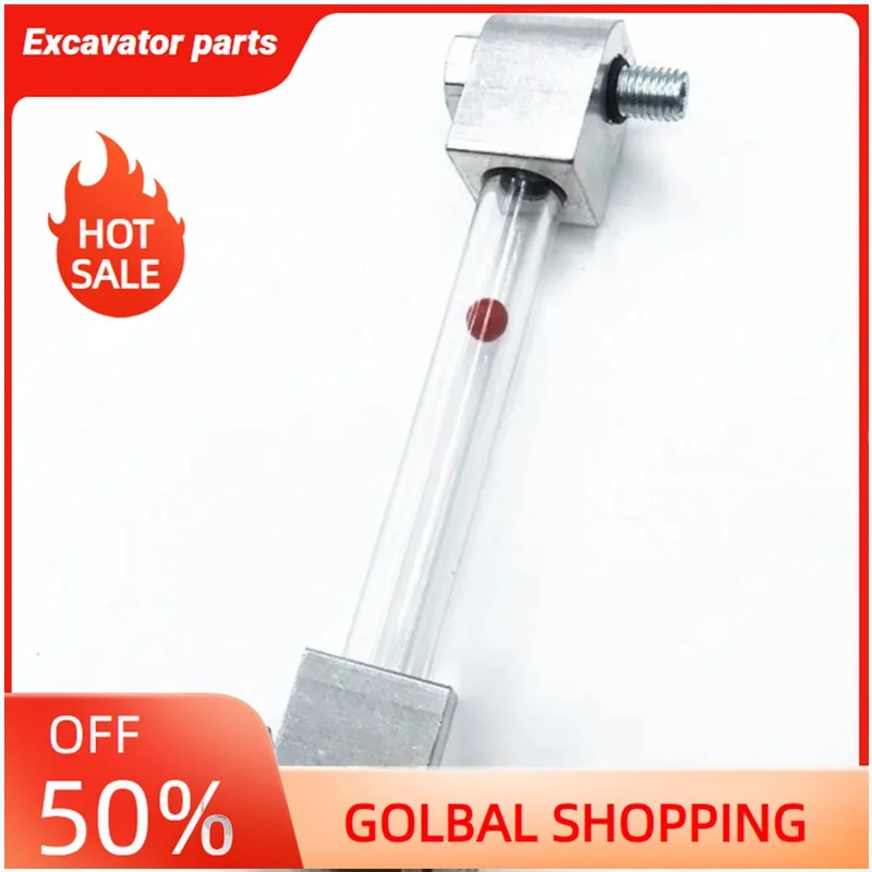 

For Hyundai R215-7 R215 Excavator Diesel Tank Dipstick Oil Ruler Level Gauge Excavator Parts (20 mm)