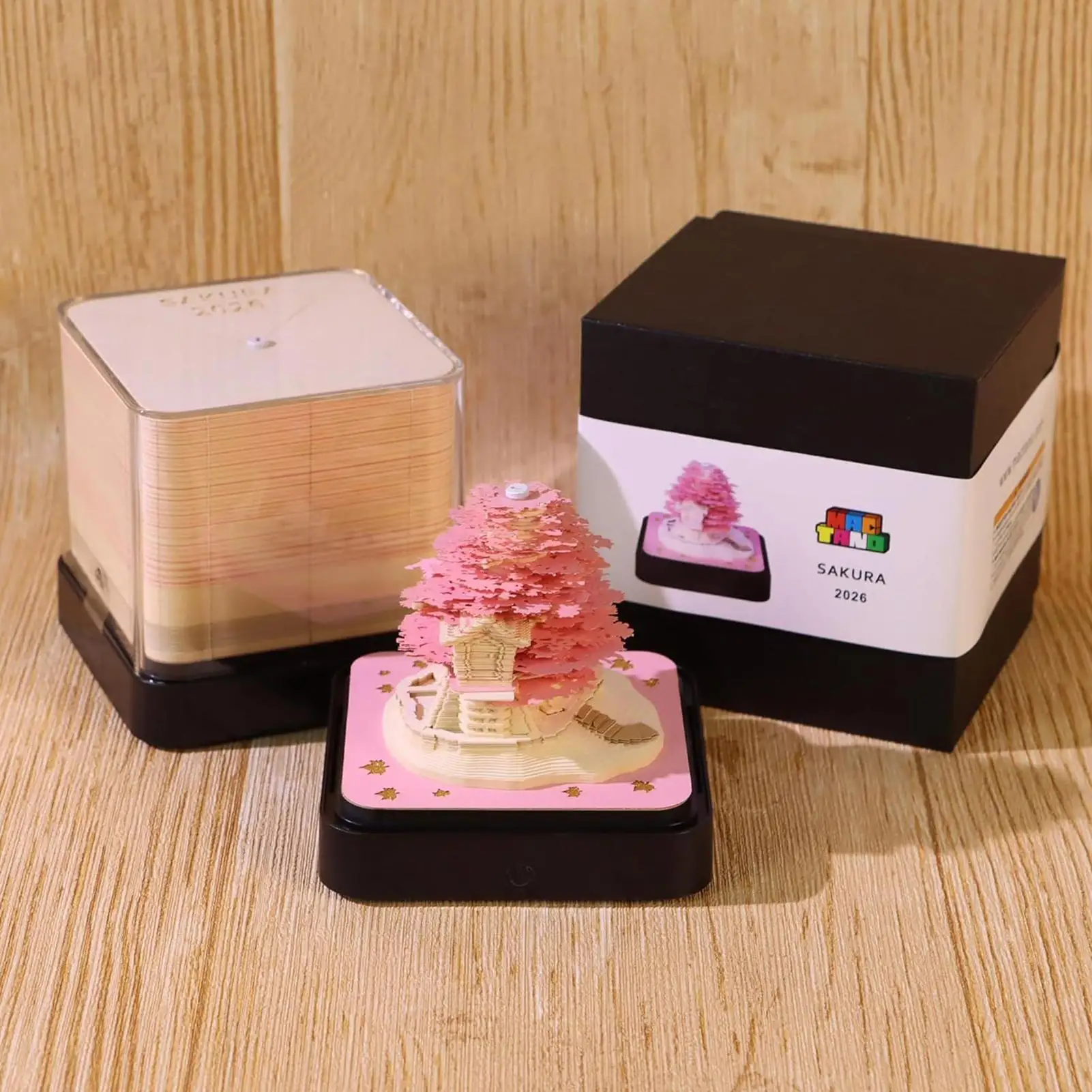 

2026 3D calendar Paper Carving Notepad Calendar Tear off Paper Sculpture Notepad Paper Sculpture Earth Calendar Decorative Gift