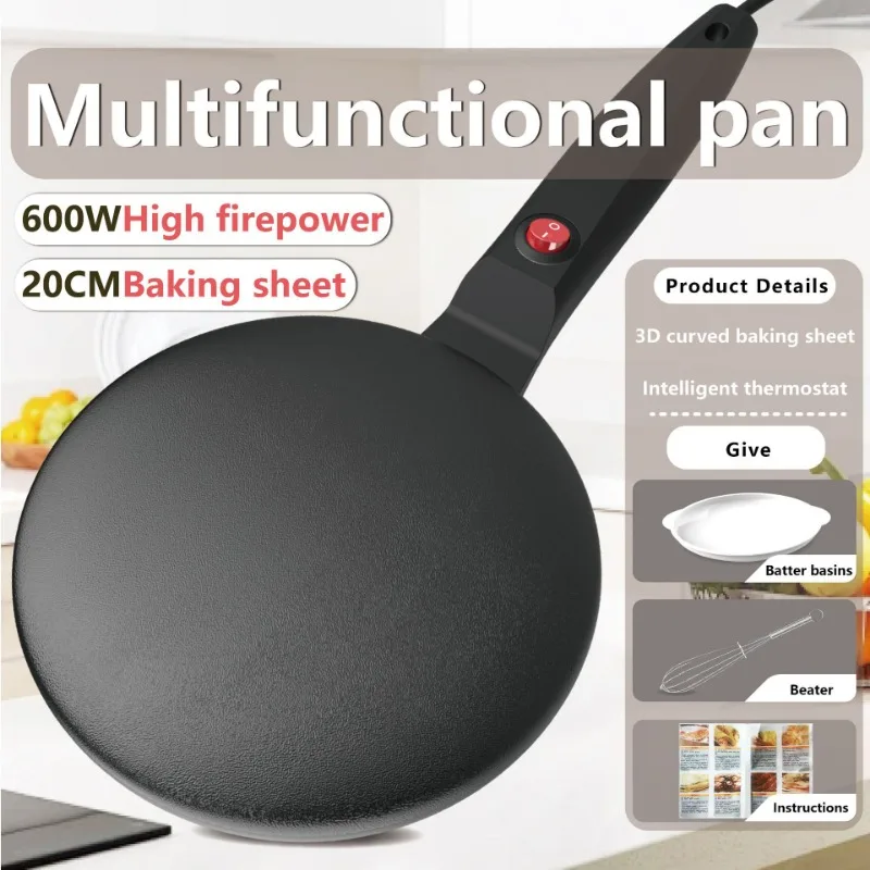 110V/220V Haushalt Antihaft-Pfannkuchen Maschine Elektrische Crepe Backform Instant Heizung Frühlingsrolle Gebäck Braten grillen Platte