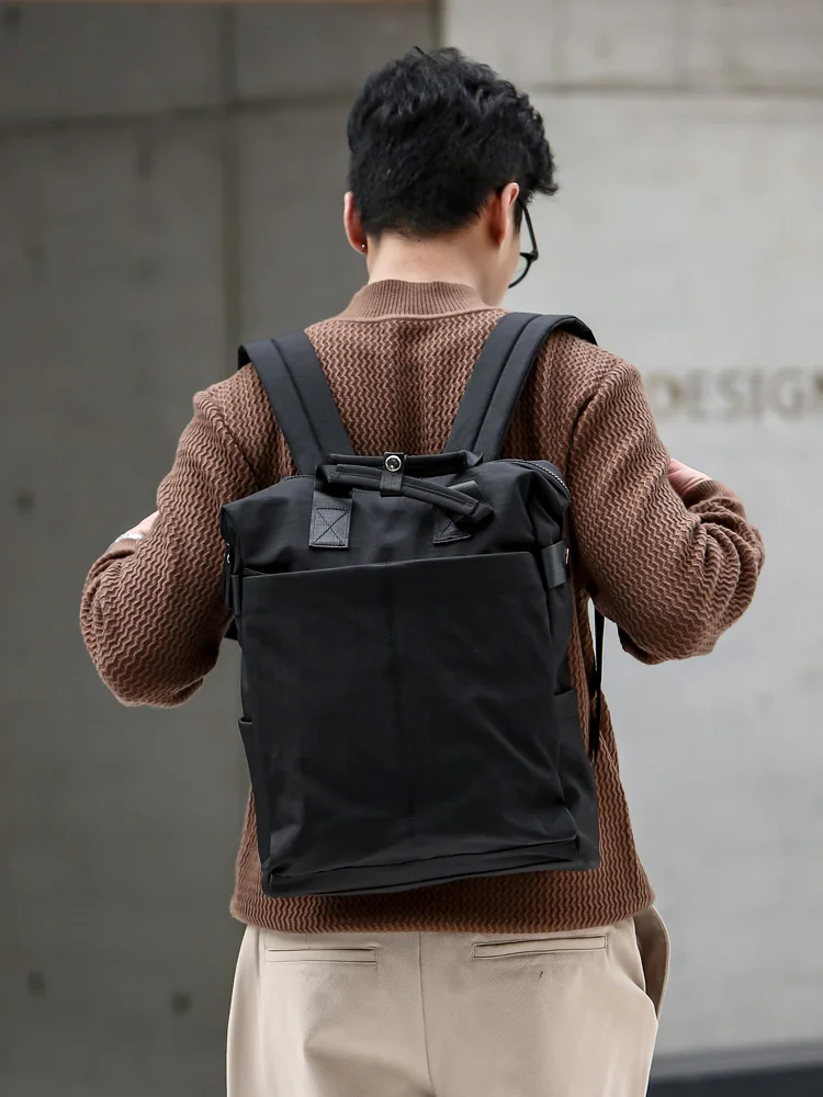 

Modern Neutral Sle Laptop Bapa with Wide oulder Straps for Commuting Work Busin Student Use Dual Layered Polyester