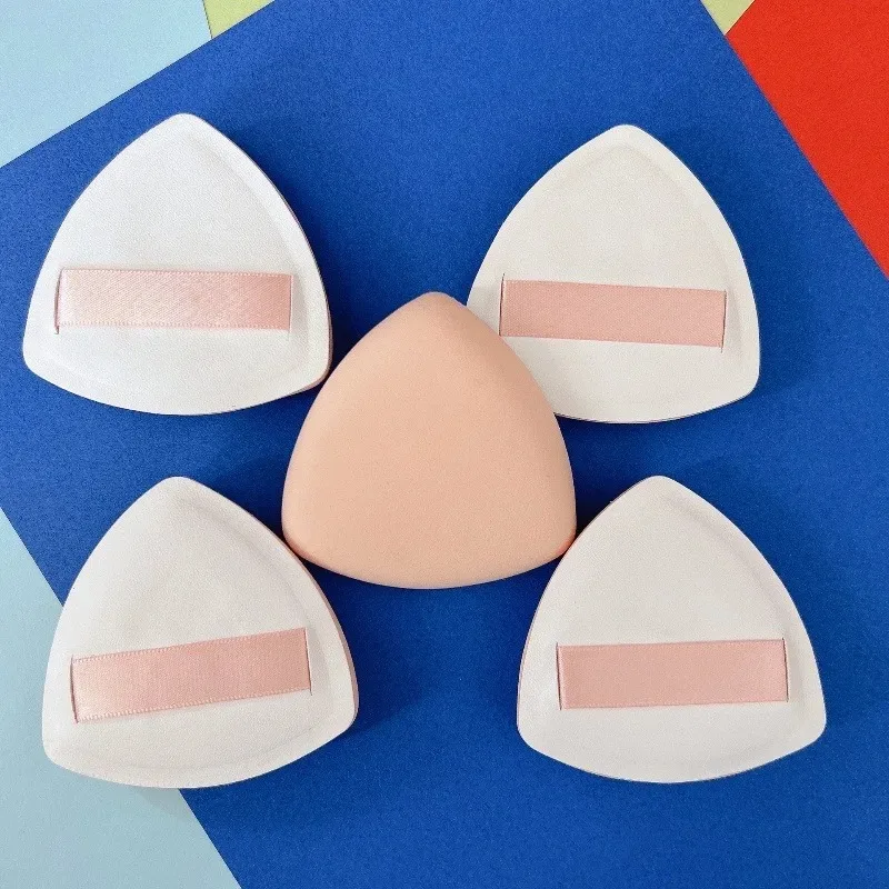 5개입 메이크업 스펀지 퍼프, 매우 부드러움, 파우더 없음, 습식 및 건식 모두 사용 가능, 완벽한 파운데이션 적용 메이크업 스펀지