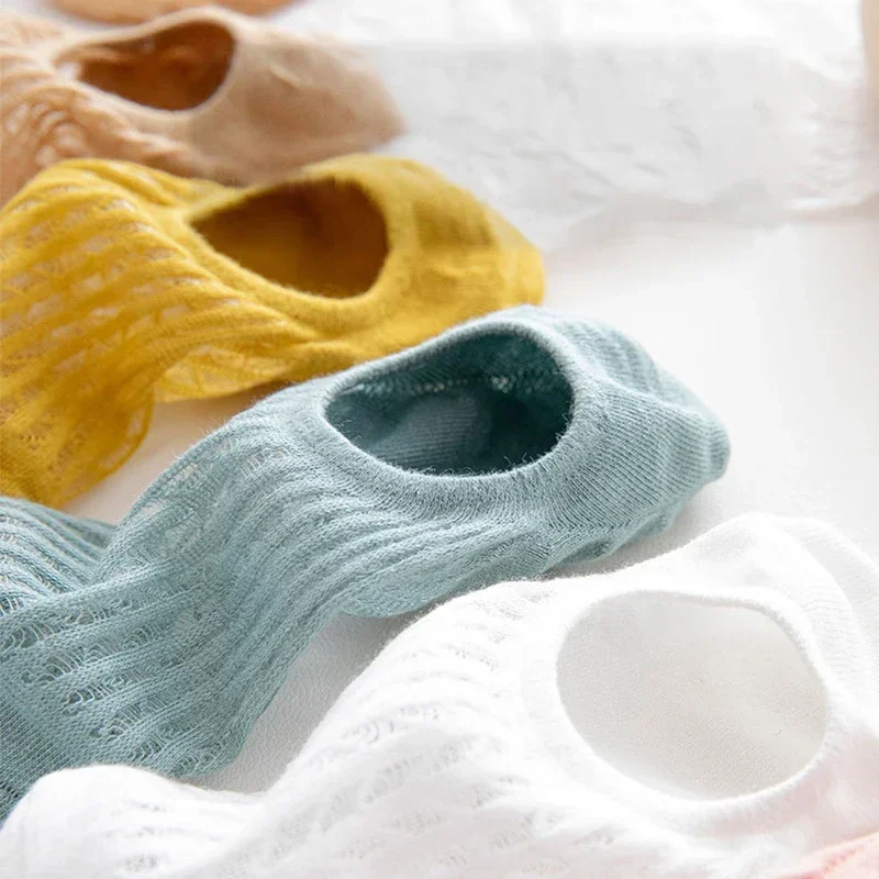

1-20 Pairs No Show Solid Boat Socks,Simple & Breathable Unisex Ankle Socks,Women's Stockings&Black Low Tube Cute Socks