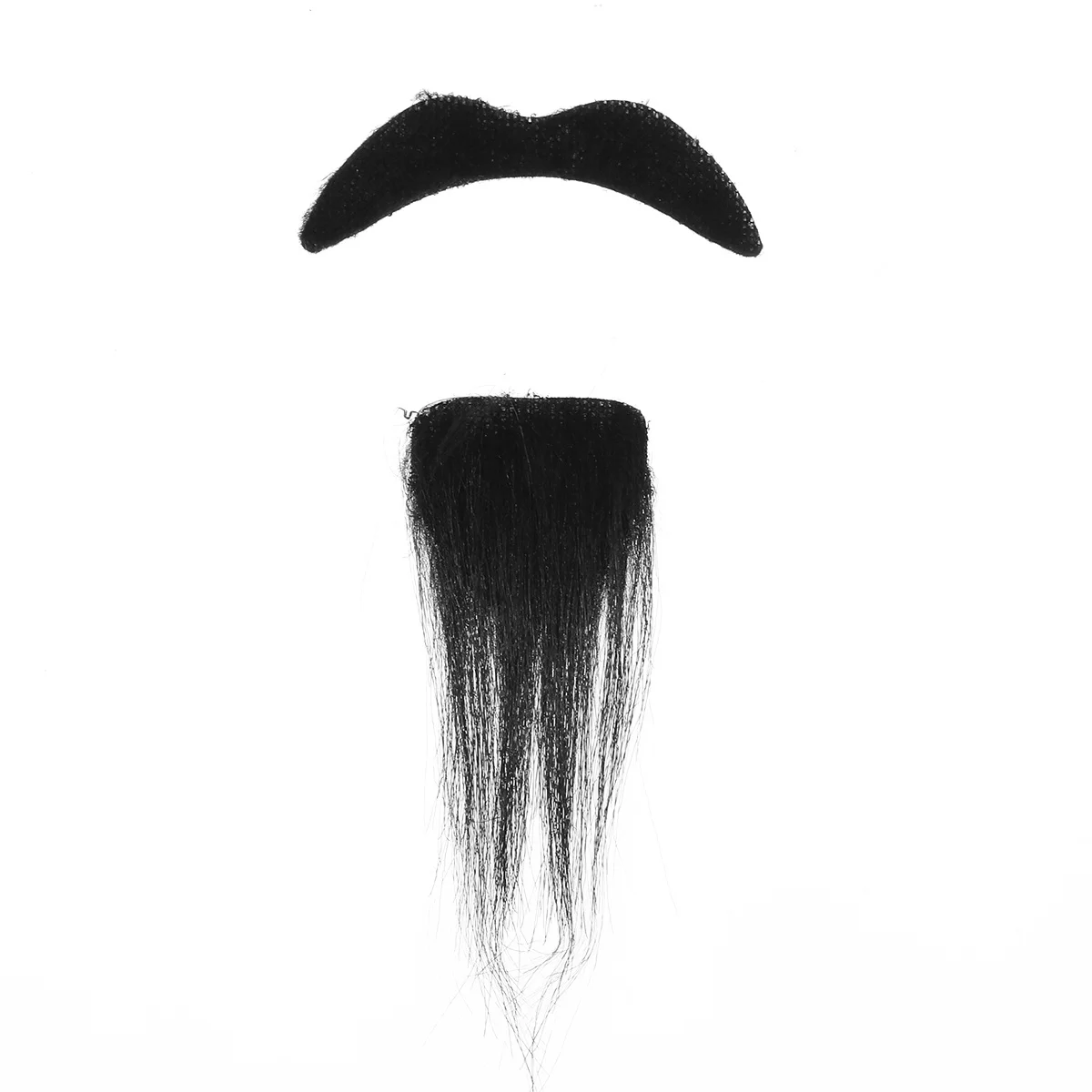 Fake Beard Props Black Self-Adhesive Realistic Cosplay Mustache For Halloween Party Costume Accessory Simulation Beards
