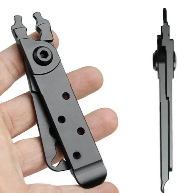

Portable 5-in-1 Aluminum Alloy Bike Chain Quick Link Pliers Quick Removal Installation Valve Stem Wrench