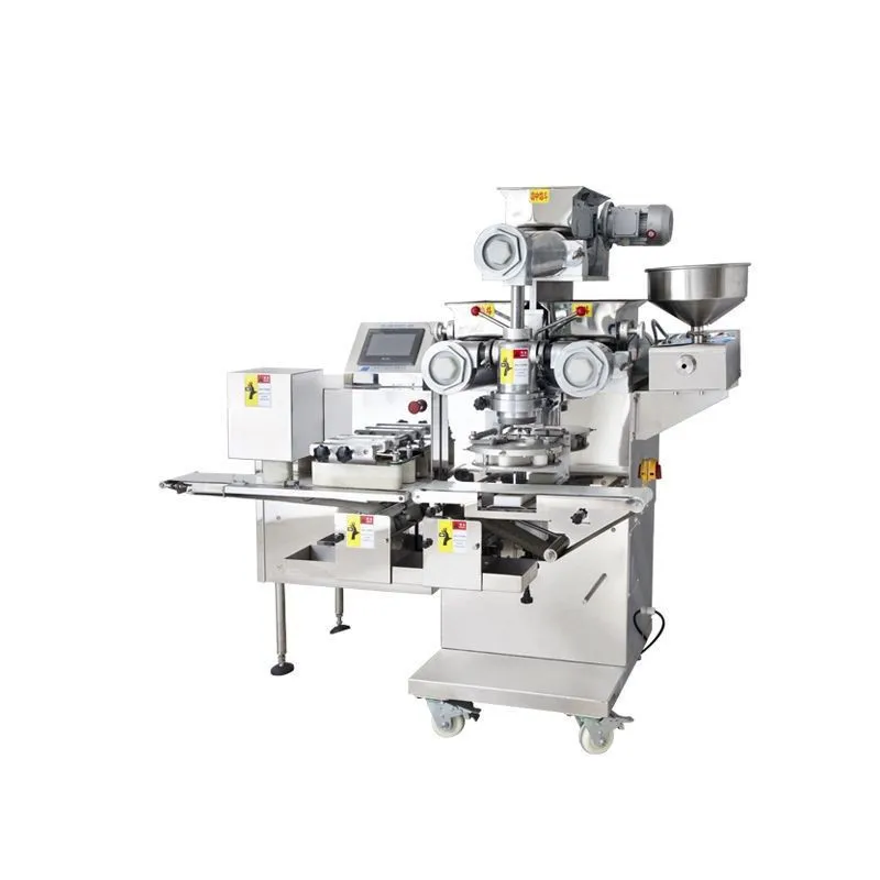 Flowing core filling moon cake filling machine, milk yellow flowing heart moon cake machine, chocolate popping pulp moon