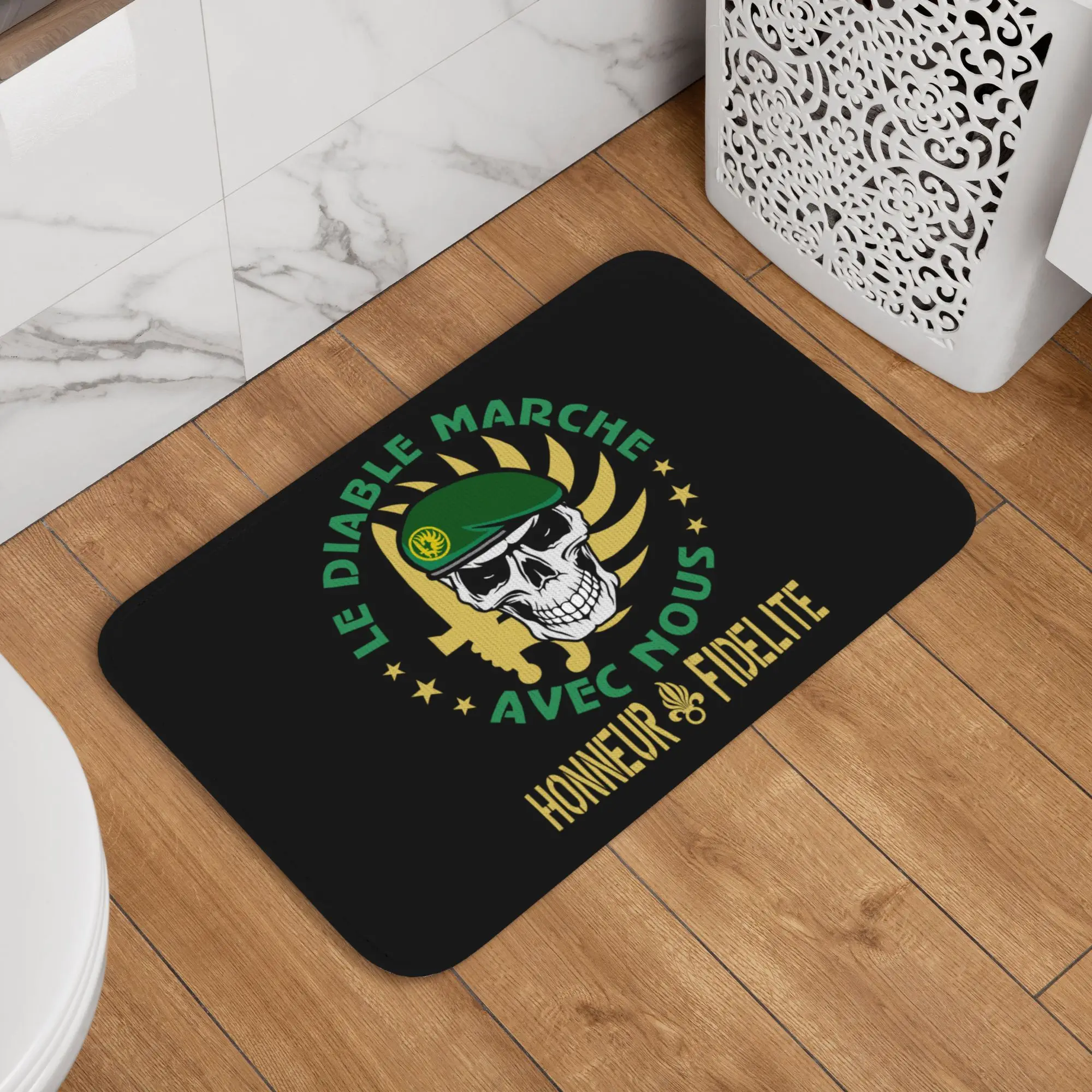 Legion Etrangere Foreign Legion Front Floor Door Entrance Mats Indoor French Army France Military Bathroom Kitchen Doormat