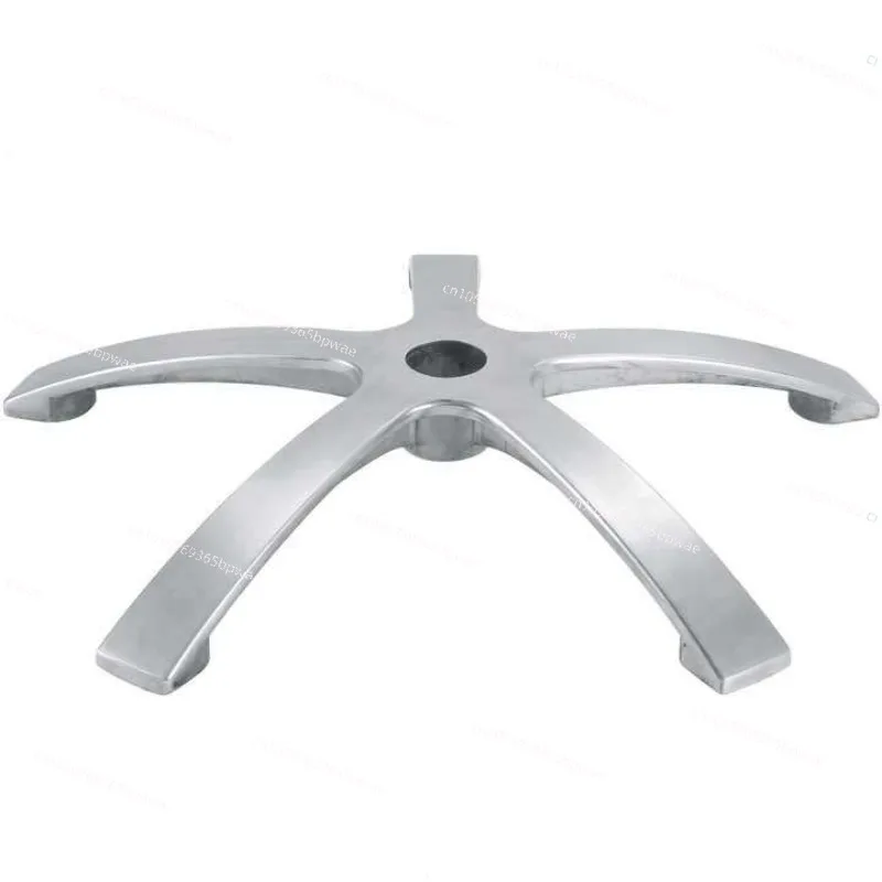 Stainless Steel Chassis Barber Chair Base Office Chair Rotating Liftable Hydraulic Oil Pump