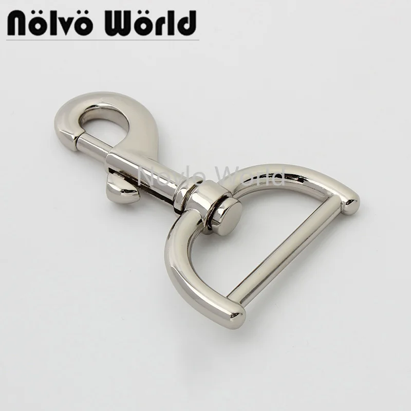 10-50pcs silver color 80*43mm new product large size trigger snap hook for diy luggage suitcase swivel clip purse hardware