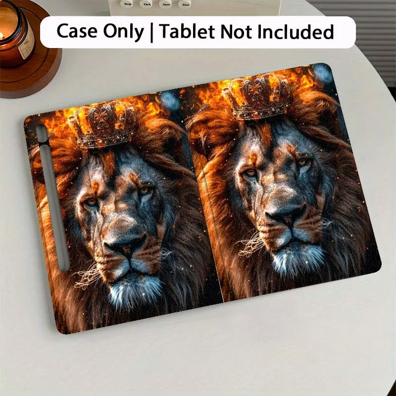 

Cartoon lion pattern Tablet Case For Samsung Galaxy Tab S7 S8 S9 S10 FE Plus 12.4 13.1 Inch