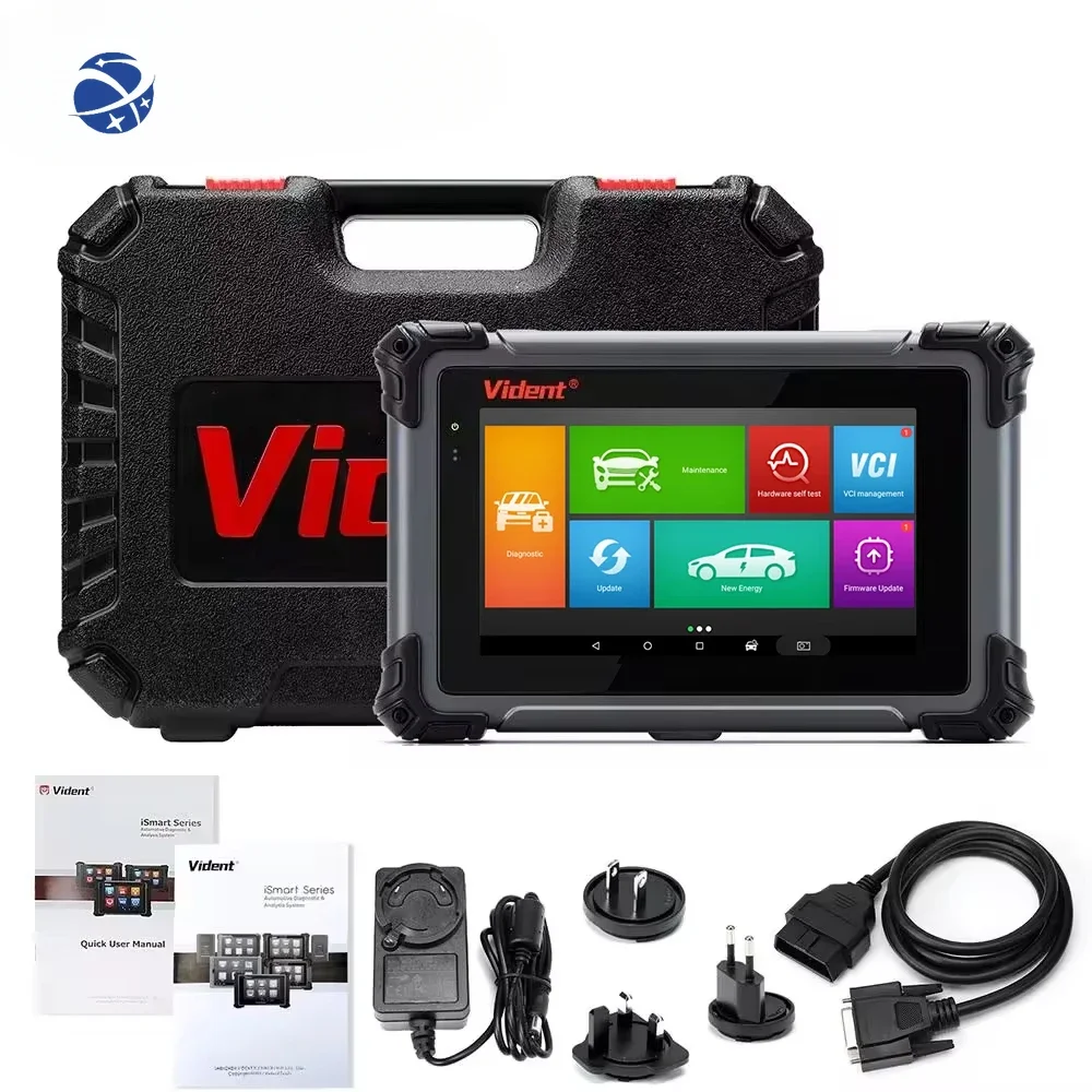 New Vident iSmart800 Pro Full System OBD2 Car Diagnostic Scanner Key Programming Bi-Directional Control CAN FD Diagnostic Tools