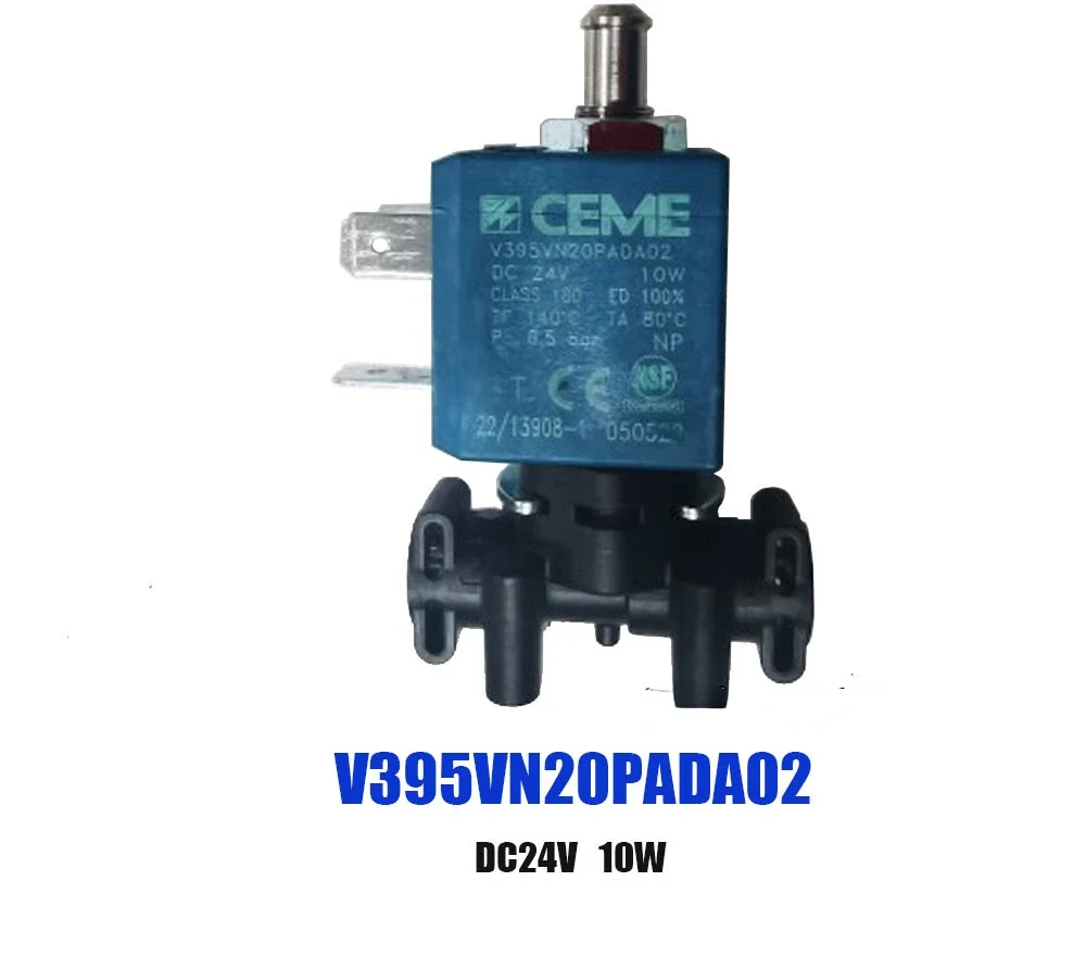 

Coffee Machine Accessories DC24V 10W CEME V395VN20PADA02 Solenoid Valve For Philips For EP3146 2136 5144 Espresso Machine