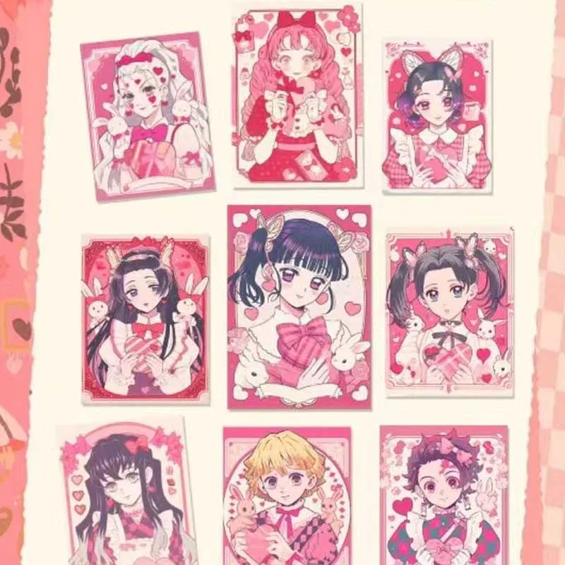 Demon slayer coleção caixa de reforço atacado deusa capítulo onda 1 guyuan wenchuang acrílico cor papel waifu brinquedo para adulto