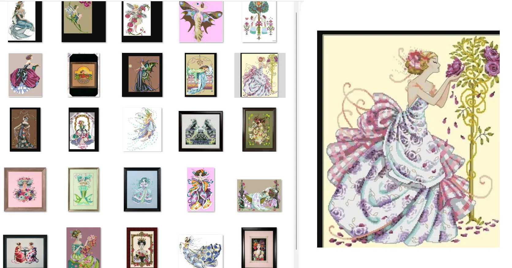 

Top Quality Lovely Counted Cross Stitch Kit Cross Stitch Set Cotton Embroidery Kits -MD 179- Snow Girl Fairy 40-51