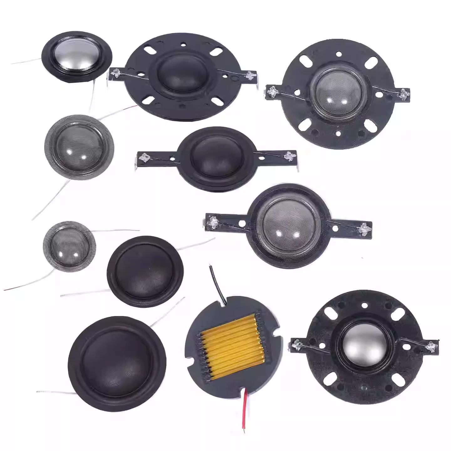 MW Audio 2 Stück 25,5 mm Seidenkalotten-Hochtönermembran, Ersatz für Schwingspule zur Reparatur von Lautsprecherhöhen – Detail 1