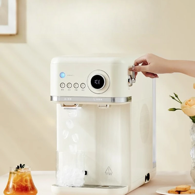 

Ice making and drinking water all-in-one machine Instant water dispenser Household desktop ice cube direct drinking water