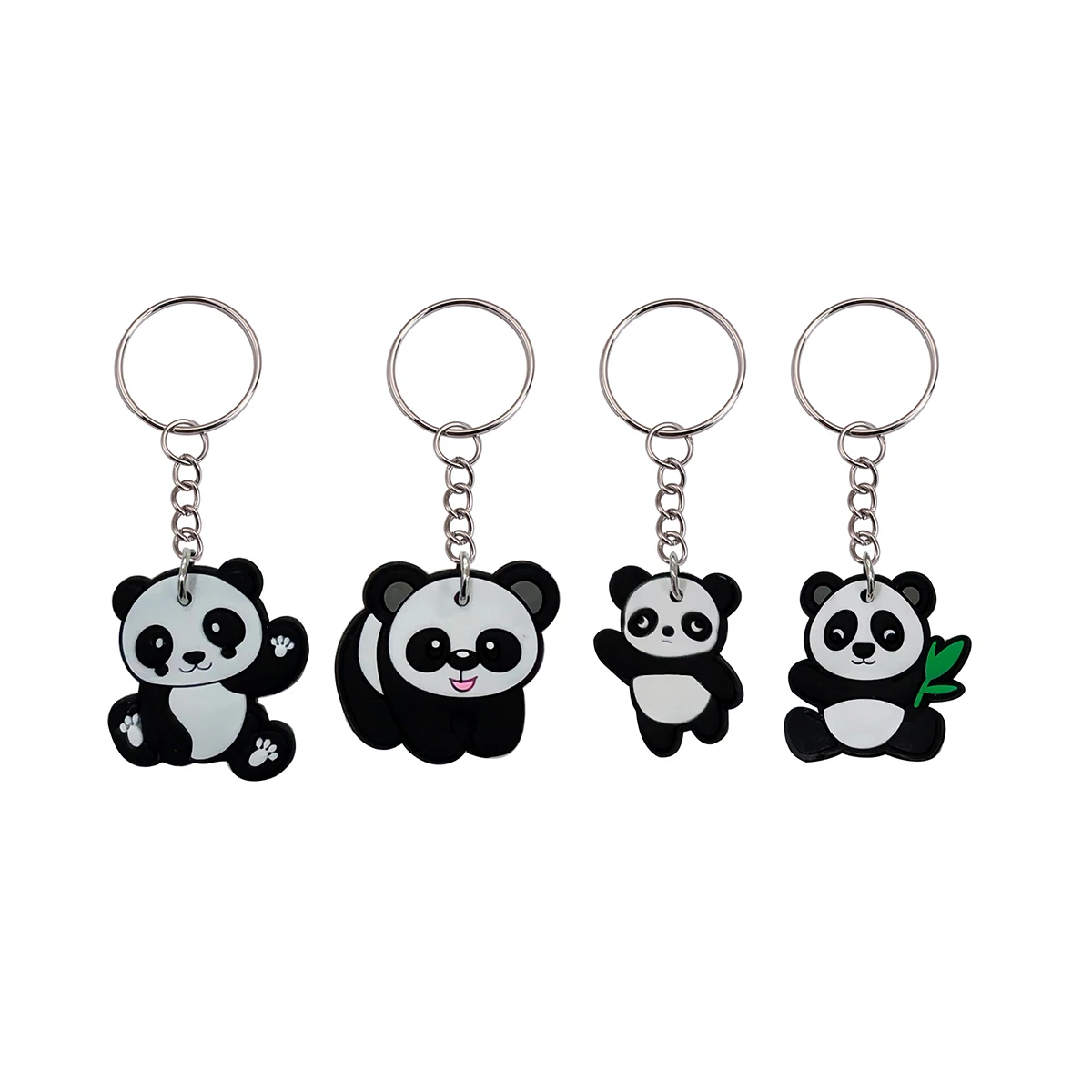 20 Stück Cartoon-Bären-Schlüsselanhänger, niedliche Schlüsselringe für Damen, modische Dekoration, Accessoires für Geldbörsen und Taschen, ideale Geschenke für Feiertage und Partys. – Detail 4