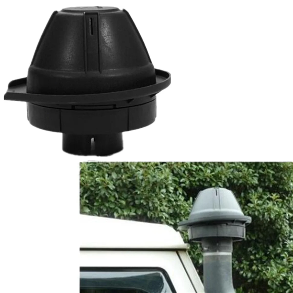 스노클 램 공기 흡입구 캡, 스노클 버섯 헤드 부품 교체, 3.5 인치, 88.9mm