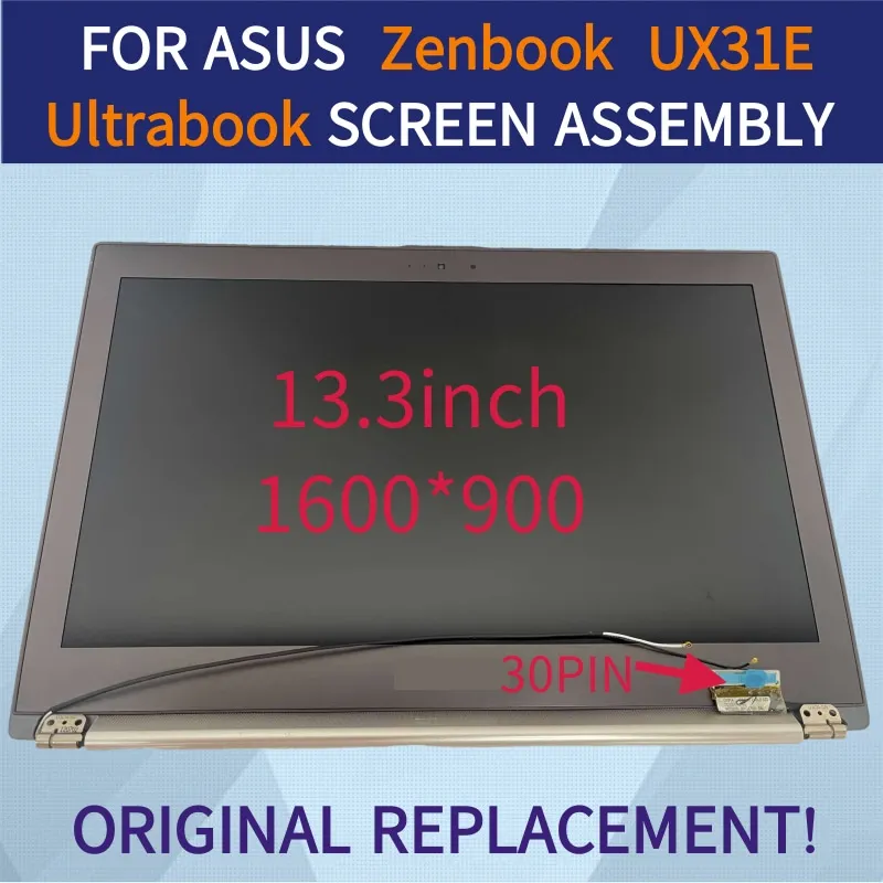 Für Asus UX31 UX31E 13,3 "Zenbook Ultrabook Laptop LCD display Bildschirm montage 1600X900 HD Oberen teil Bildschirm