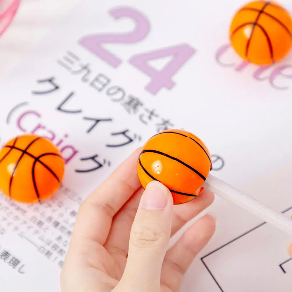 16 pezzi Temperamatite da basket Materiale Formato compatto Manuale Studente Cancelleria Strumento universale Temperamatite