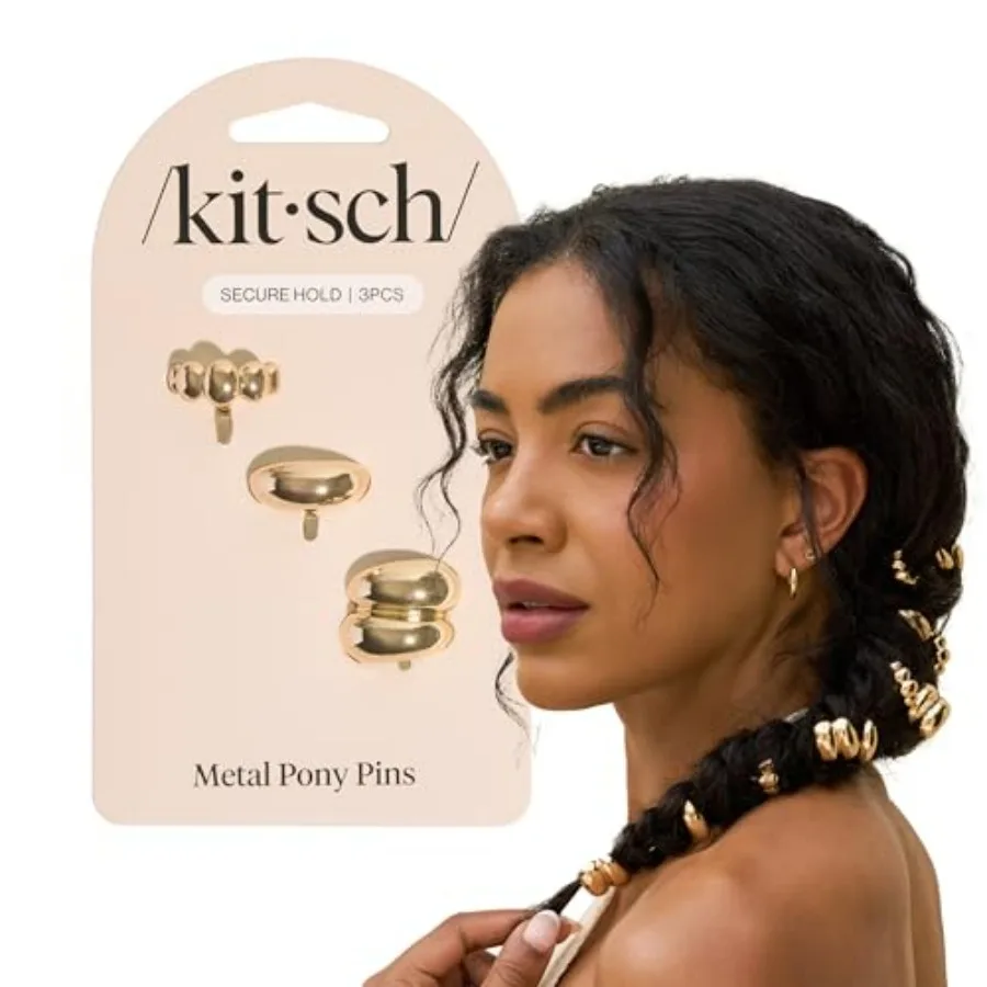 

Hair Jewelry for Braids - Lightweight Metal Hair Pins for Women - Stackable Hair Accessories for Everyday or Special Occasions