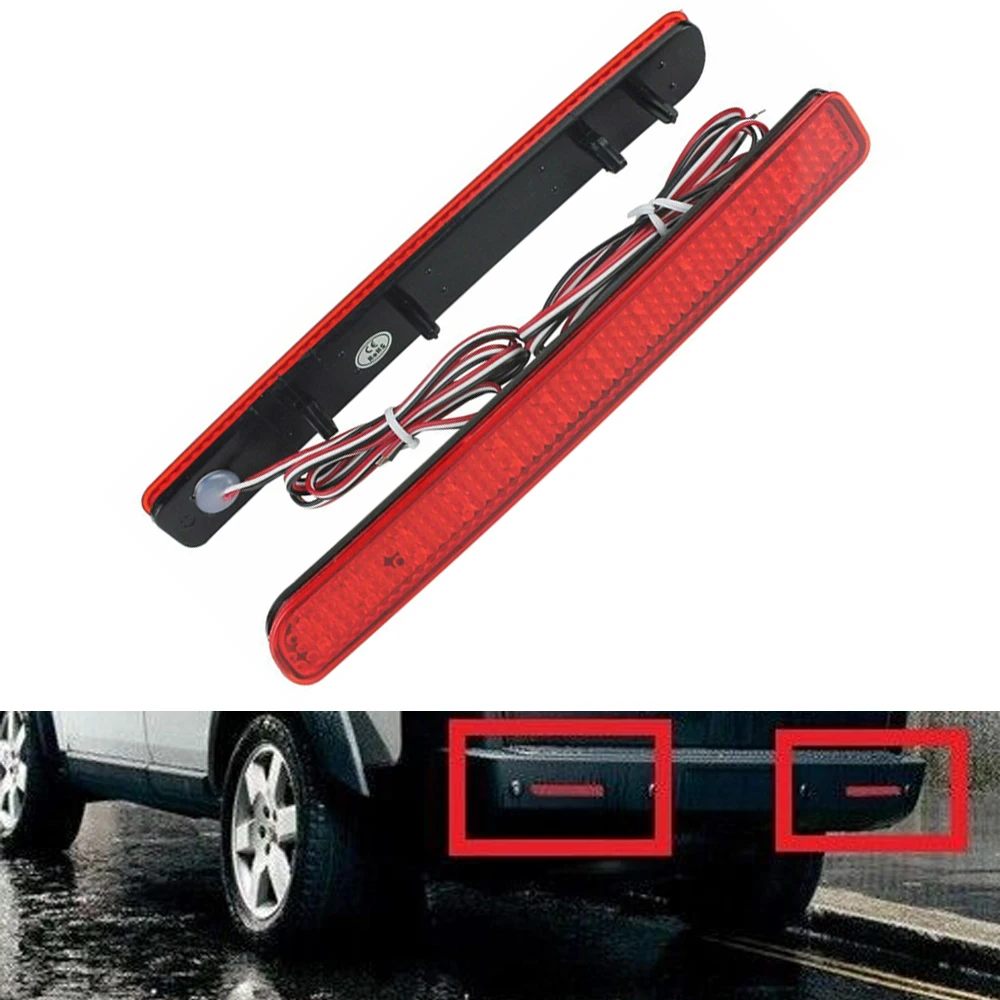 

2pcs Rear Brake Stop Lights For Land Rover Discovery 3 LR3 4 LR4 Range Rover Sport 2005-2013 XFF500020 XFF500030