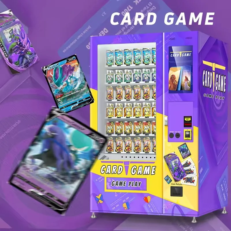 

Factory Price Customized Vending Machine Fashion Game Card Vending Machine For Sale Poker Card For Fun