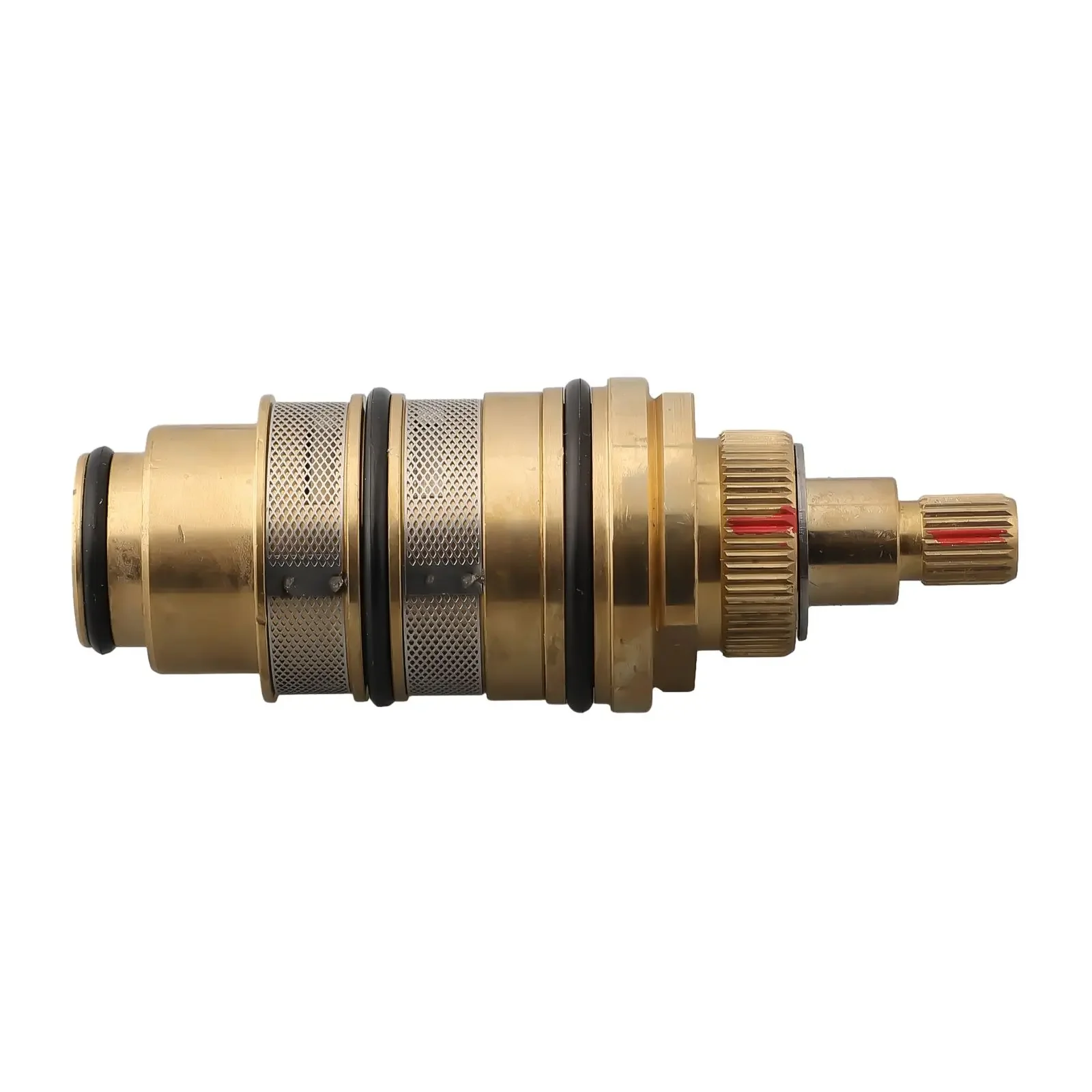 

Thermostatic Cartridge For Shower Bar Valve Temperature Control Golden Spool Control Precision Brass Built-in Thermal Components