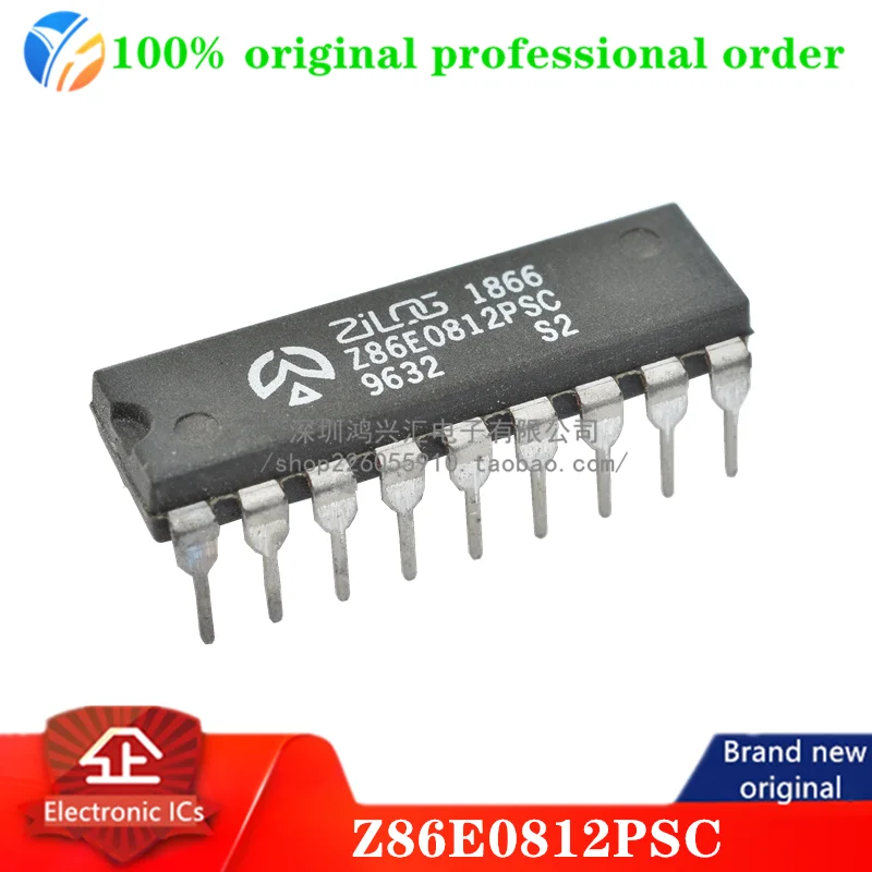 100% original Z86E0812PSC DIP-18 ZILOG 8-bit microcontrolador integrado IC