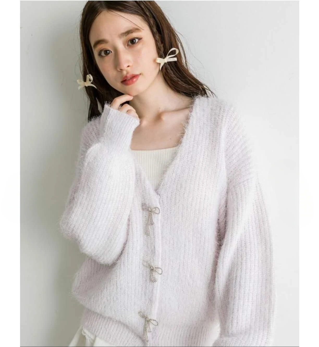 Veste cardigan rose de style japonais pour femmes, tricots décontractés mignons pour filles douces, vêtements d'automne et d'hiver