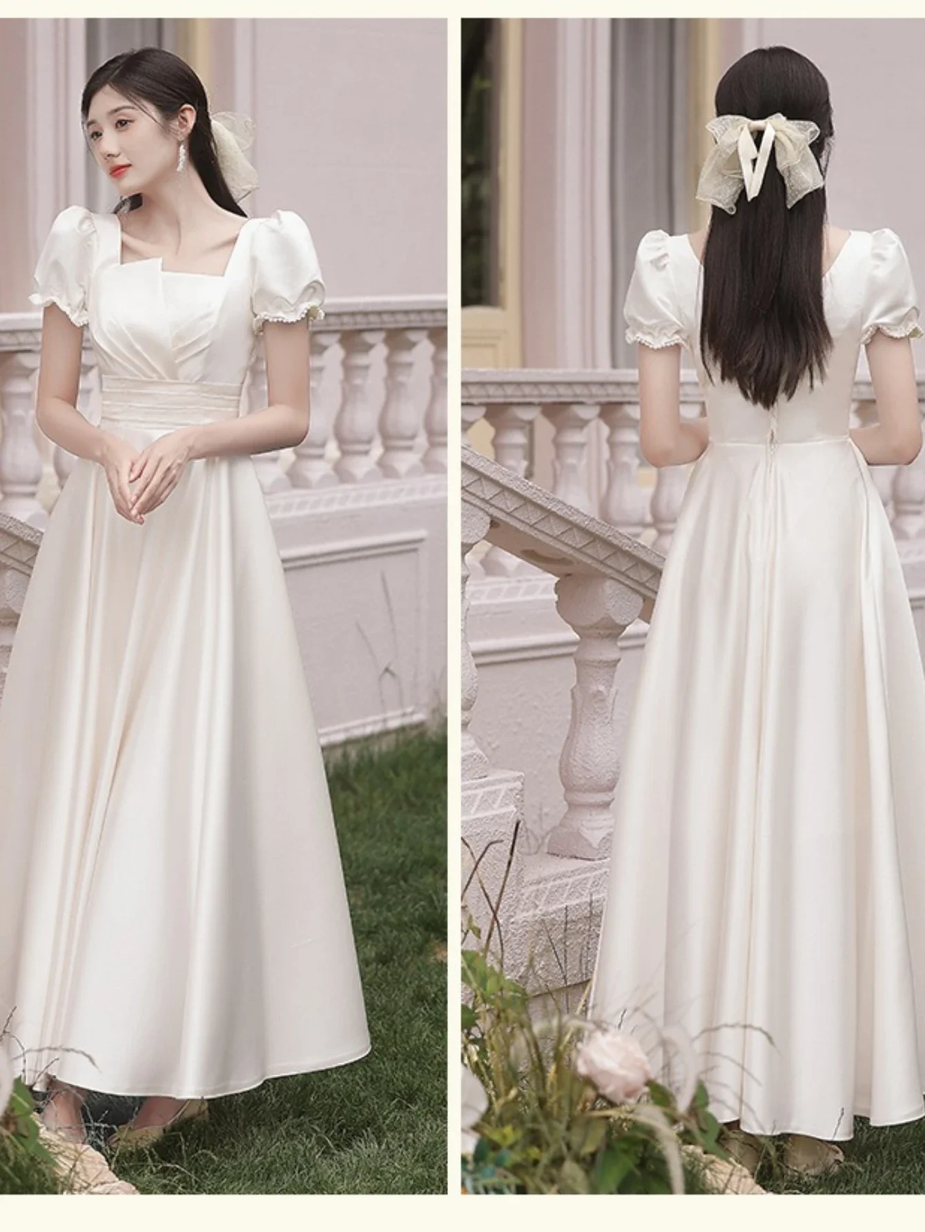 Plus Bridemaid Dresses Elegant Women Graduation Prom Homecoming Wedding Party Cocktail Dress Bride Maid Gown Maid of Honor Dress