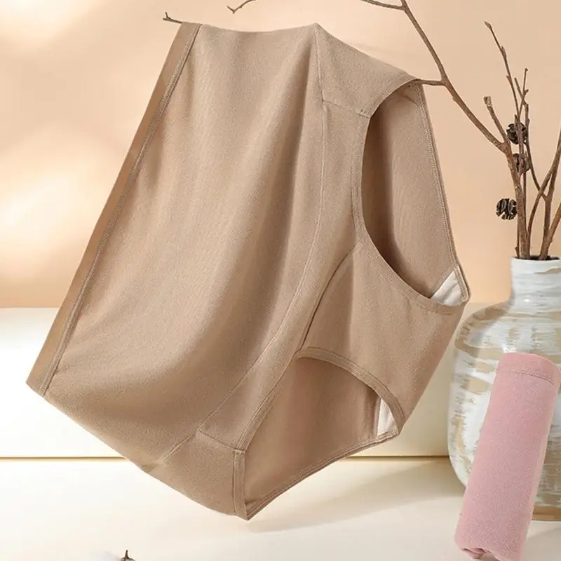 ملابس داخلية قطنية عالية الخصر للأمهات لدعم الحمل مع قماش وتصميم ناعم يسمح بالتهوية A2UB #5