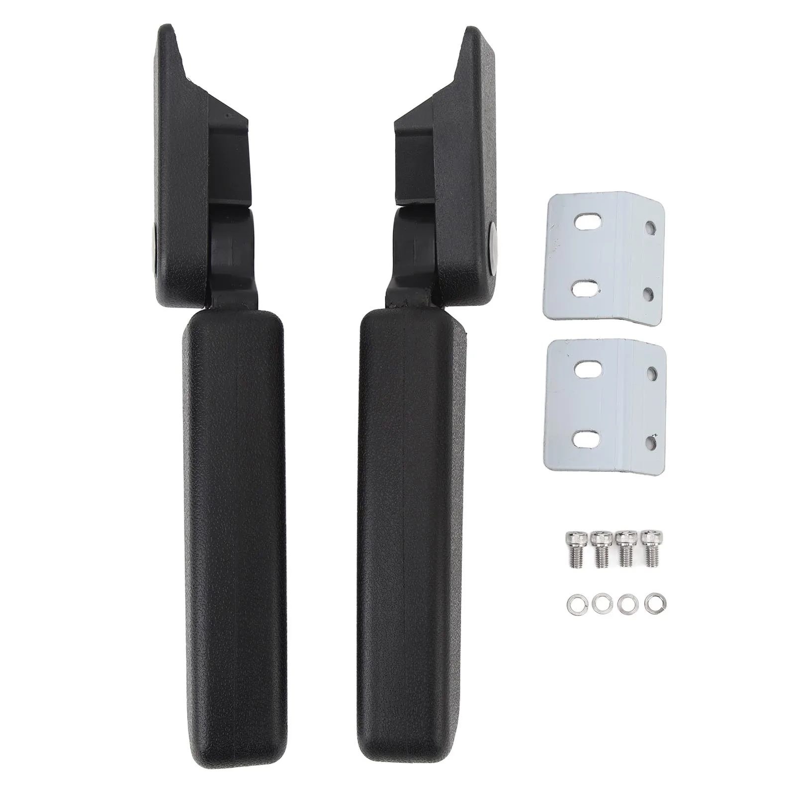 

1 Pair Unniversal Motorcycle Rear Box Passenger Armrest Rear Seat Mount Handrail For Aluminum Rear Box Motorcycles Accessories