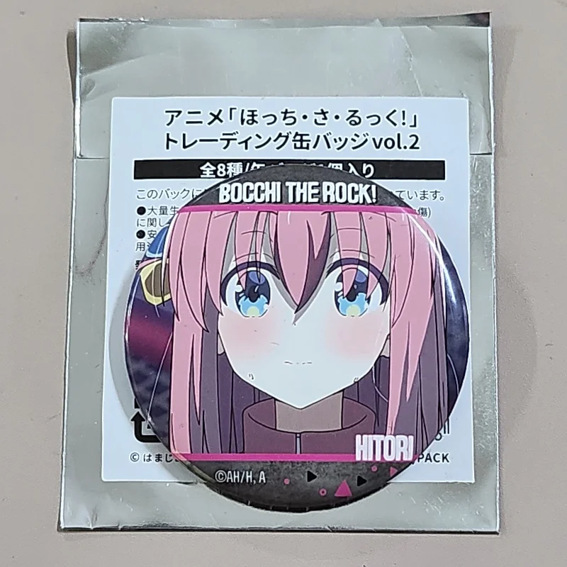 

Подлинная Рок Бокчи! Коллекционные товары в стиле аниме — Hiroi Kikuri & Gotou Hitori, значки на пуговицах, булавки, игрушка в подарок