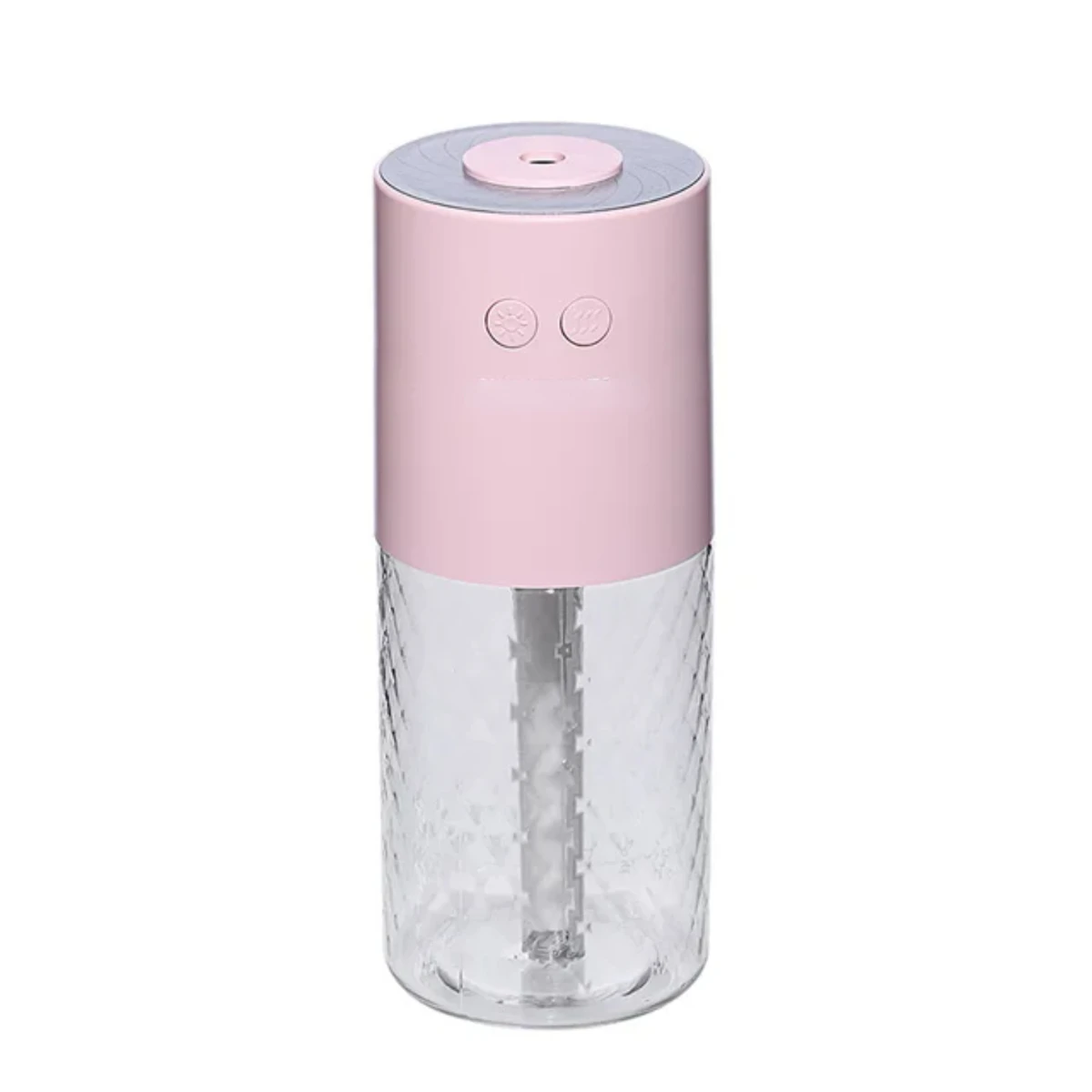 

Portable Air Humidifier Ultrasonic Nebulizer Mist Mister Cordless Rechargeable Diffuser Air Purifier with Dazzling Light Night