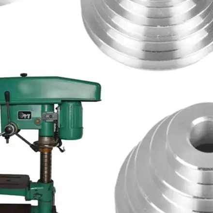 Aluminum Transmission Pulley Wheel for Z4116 4 Step/5 Step Variability Designed for A Type V Shaped Timing Belt