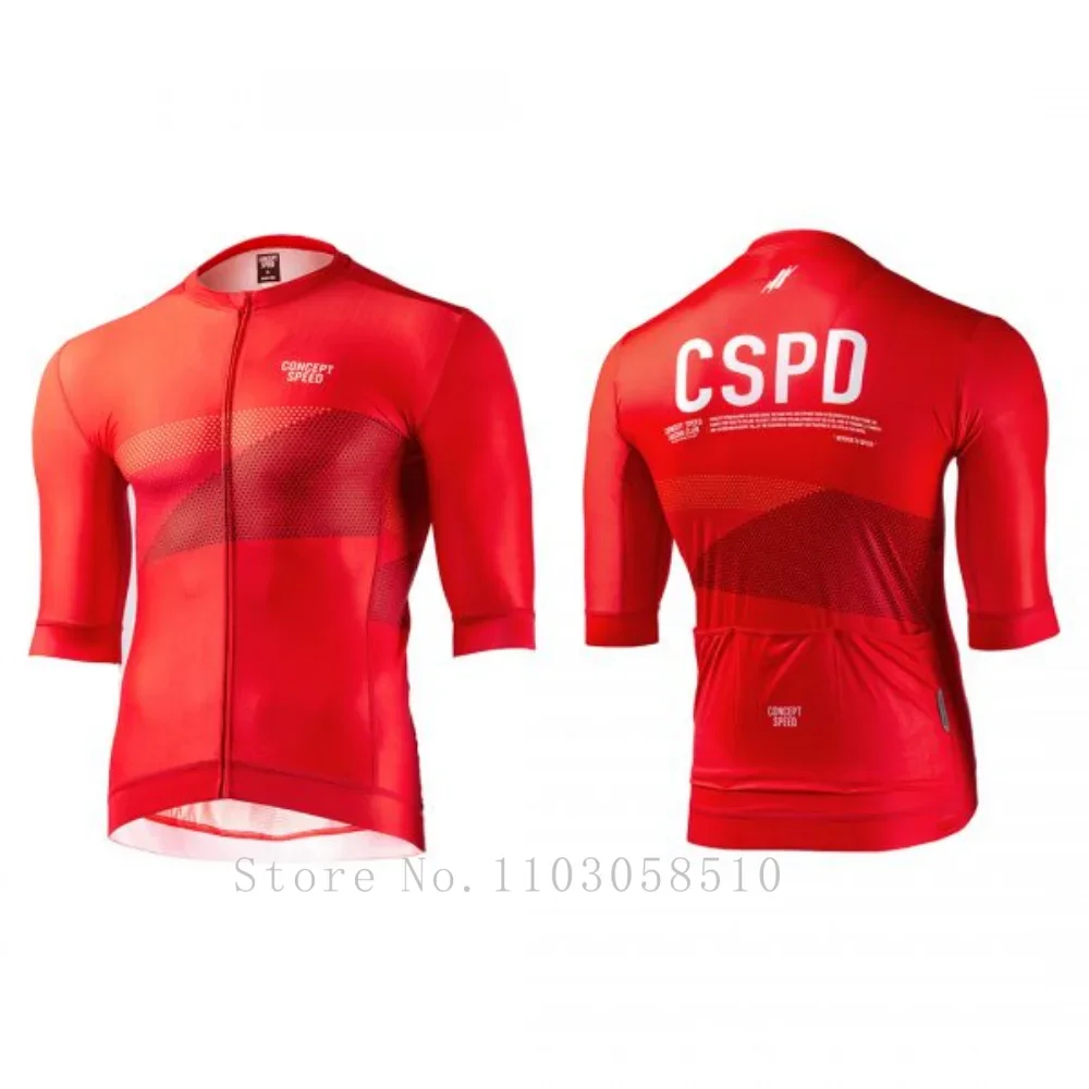 

CSPD Men Cycling Jersey SPF 50+ high quality Road Race Bicycle Jersey Motocross Jumper Downhill Tops Pro Team Cycling Shirts